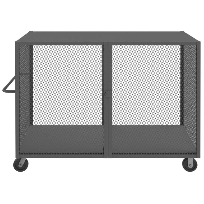 HTL-3672-DD-95 Cage Truck, Low Deck And Pad Lock