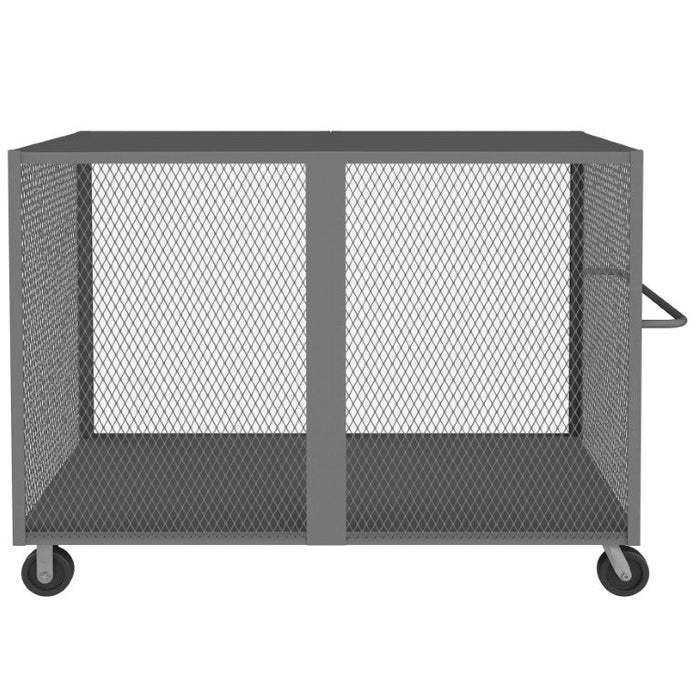 HTL-3672-DD-95 Cage Truck, Low Deck And Pad Lock