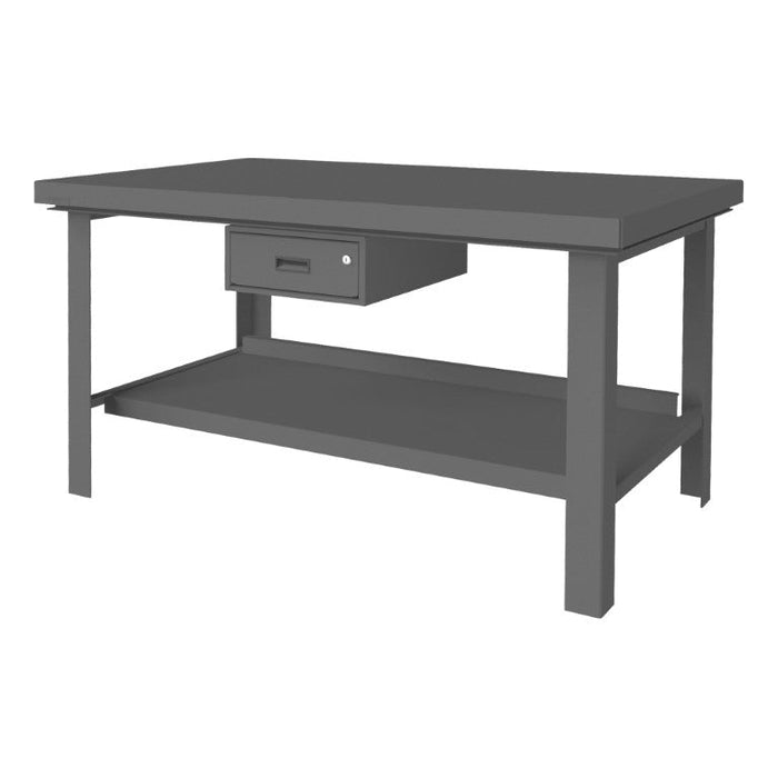 HWB-3660-177D-95 Workbench, 1 Drawer, Heavy Duty, 60 x 36
