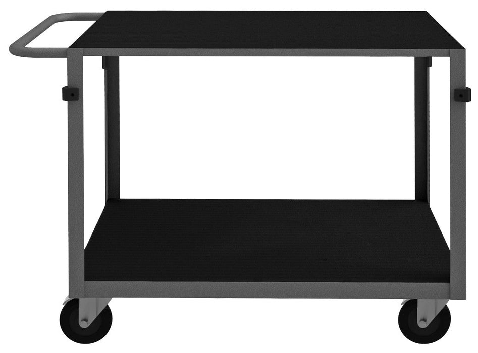 IC2436315PO95 Instrument Cart, 2 Flush Shelves