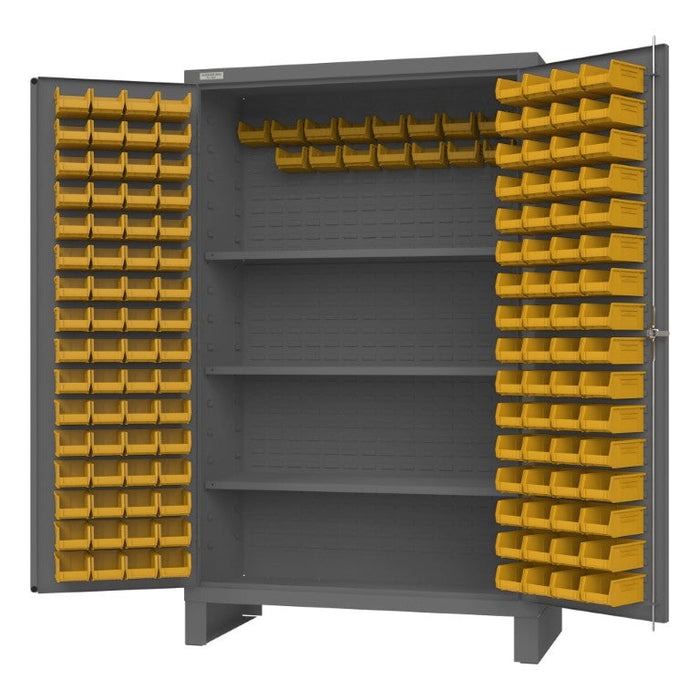 JC-144-3S-95 Cabinet, 3 Shelves, 144 Yellow Bins