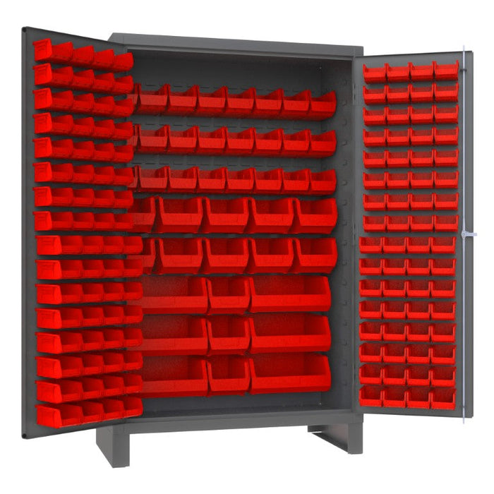 JC-171-1795 Cabinet, 171 Red Bins