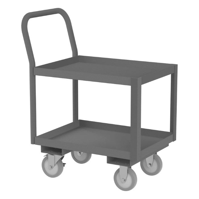 LDO-182436-2-ALU-95 Low Deck Service Truck, 2 Shelves