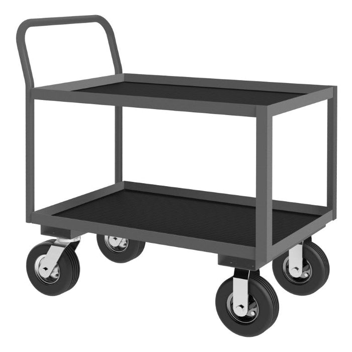 LIC-2436-2-ALU-95  Instrument Cart, 2 Shelves