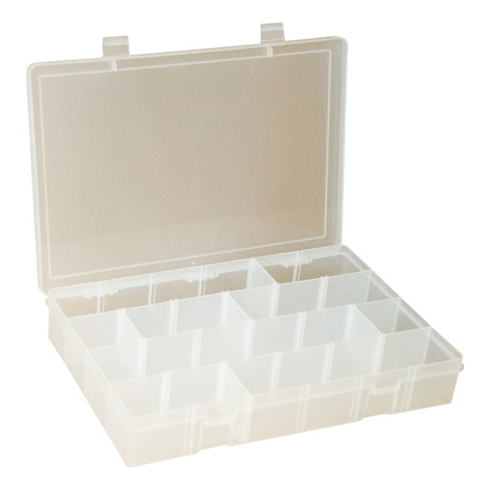 LPADJ-CLEAR Large Compartment Box, Adjustable