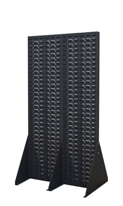 LPRDS-34.5X68-95 Free Standing, Louvered Panel Rack
