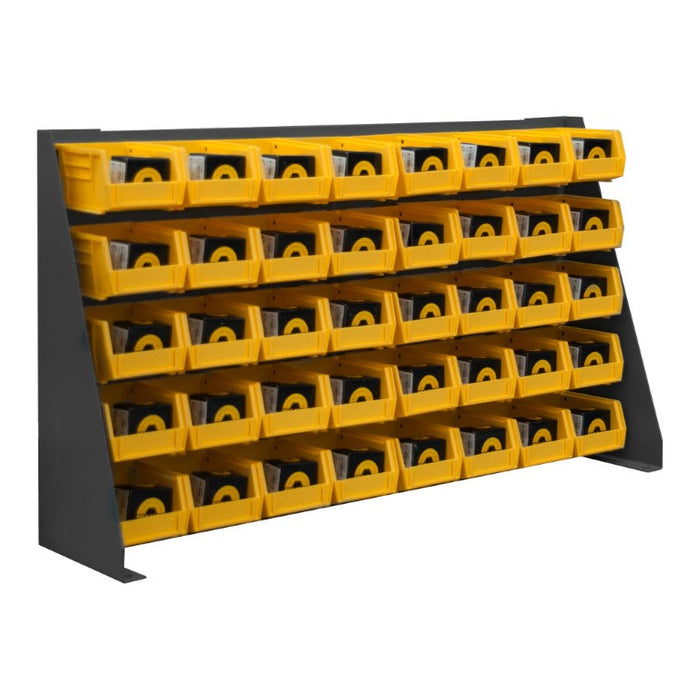 LPRSS-34.5X20-95 Free Standing, Louvered Panel Rack
