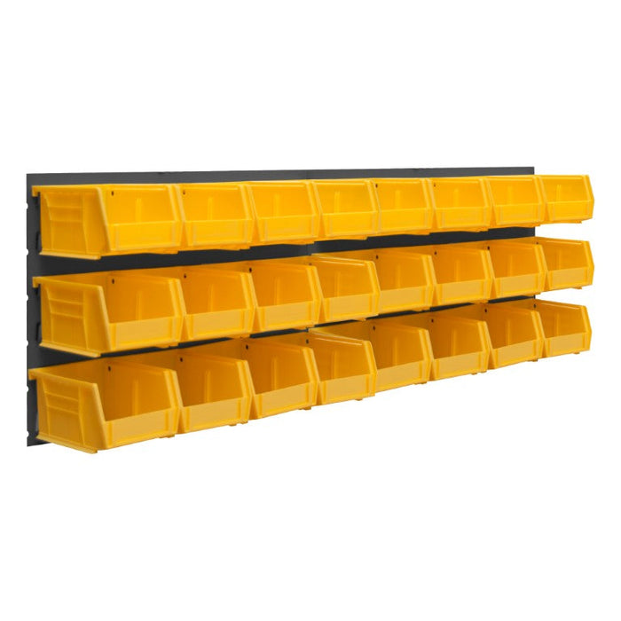 LPW-34.5X12-95 Wall Mountable, Louvered Panel Rack