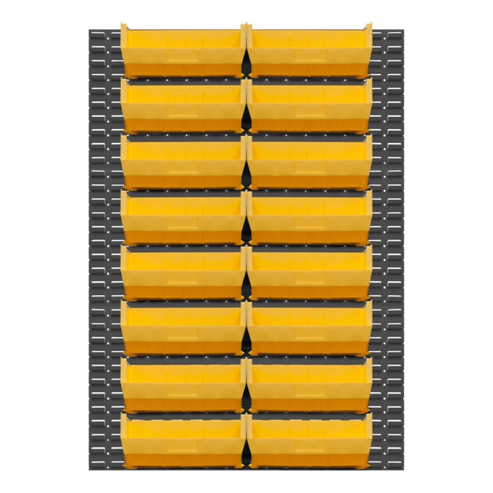 LPW-46X64-95 Wall Mountable, Louvered Panel Rack