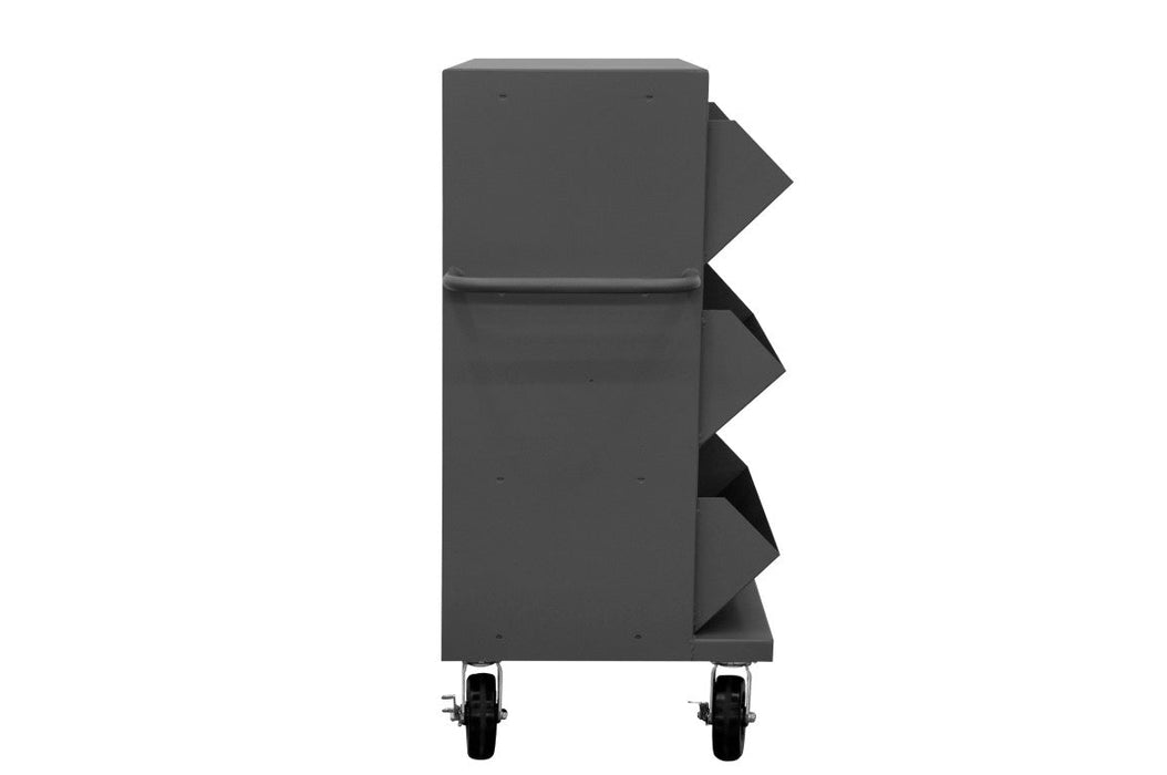 MSB3-2036-95 Mobile Bin, 3 Openings