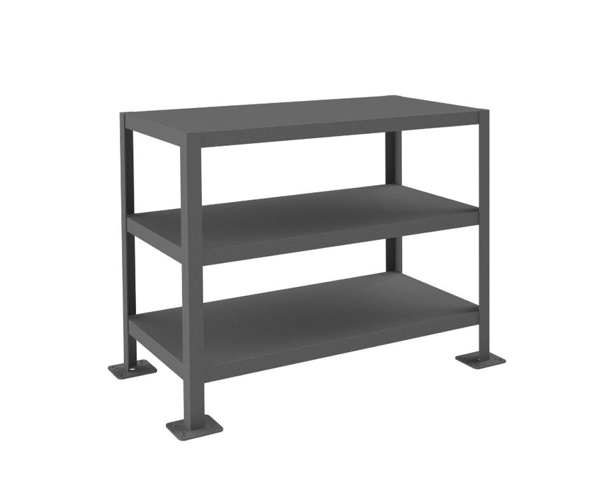 MT183630-2K395 MT Workbench, 3 Shelves, 18 x 36