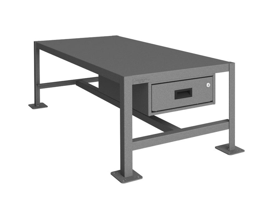 MTD244818-2K195 MT Workbench, 1 Shelf, 1 Drawer, 24 x 48