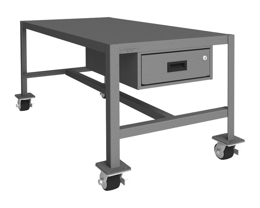 MTDM244824-2K195 Mobile MT Workbench, 1 Drawer, 24 x 48