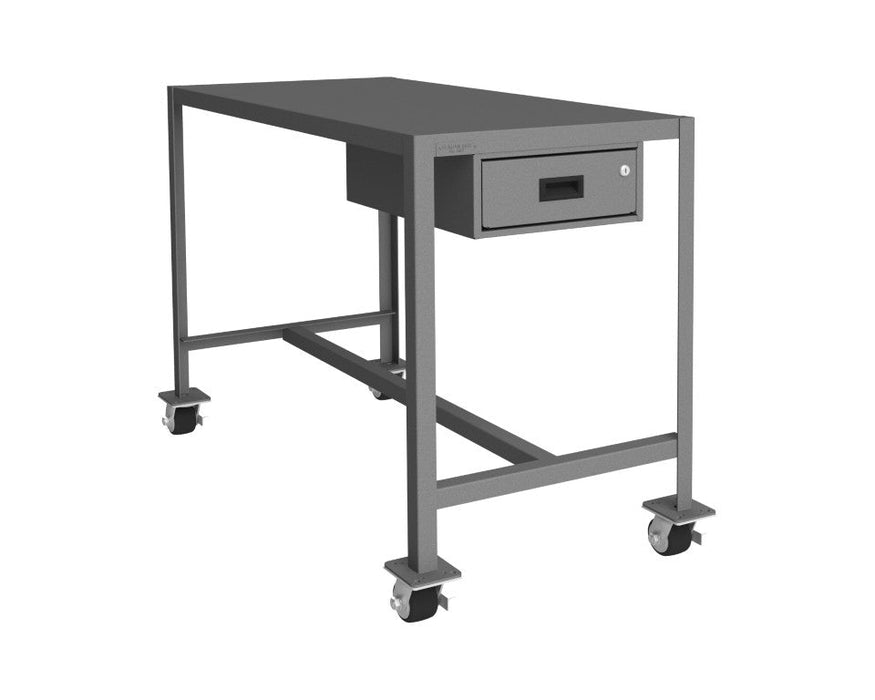MTDM244836-2K195 Mobile MT Workbench, 1 Drawer, 24 x 48