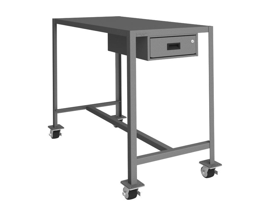 MTDM244842-2K195 Mobile MT Workbench, 1 Drawer, 24 x 48