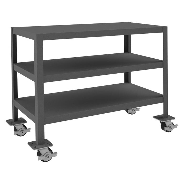 MTM183630-2K395 Mobile MT Workbench, 3 Shelves, 18 x 36
