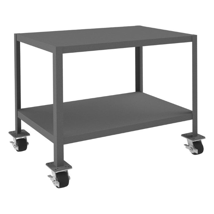 MTM243630-2K295 Mobile MT Workbench, 2 Shelves, 24 x 36