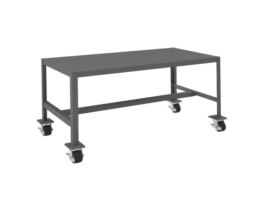 MTM244824-2K195 Mobile MT Workbench, 1 Shelf, 24 x 48
