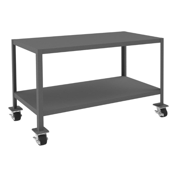 MTM244830-2K295 Mobile MT Workbench, 2 Shelves, 24 x 48