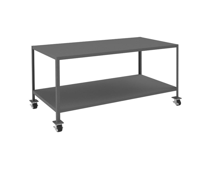 MTM367236-3K295 Mobile MT Workbench, 2 Shelves, 36 x 72