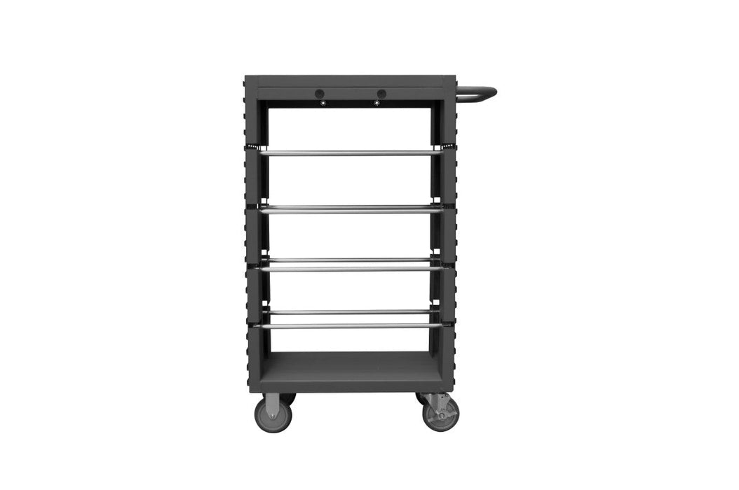 MWSR8-LP-95 Mobile Wire Spool Cart, 8 Wire Rods