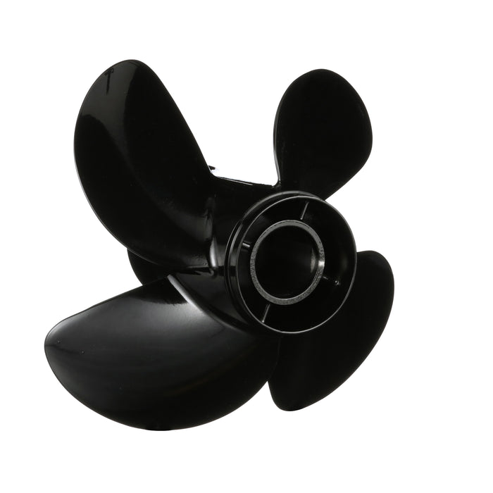 Quicksilver Nemesis 4-Blade Aluminum Propeller, 13.8" Diameter x 10" Pitch, Right Hand Rotation