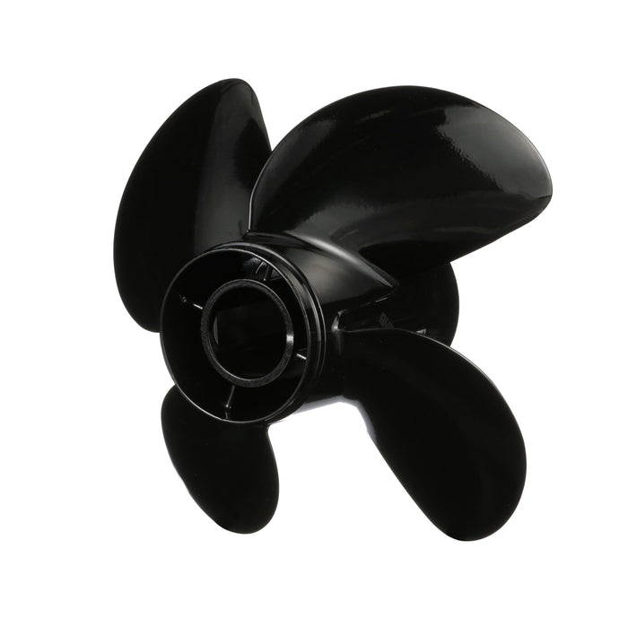 Quicksilver Nemesis 4-Blade Aluminum Propeller, 13.8" Diameter x 10" Pitch, Right Hand Rotation