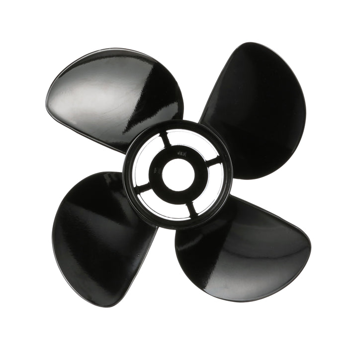 Quicksilver Nemesis 4-Blade Aluminum Propeller, 13.8" Diameter x 10" Pitch, Right Hand Rotation