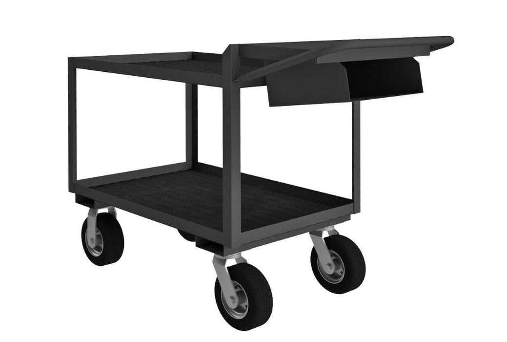 OPCPFS-244838-2-RM-8PN-95 Order Picking Cart, Storage Pocket