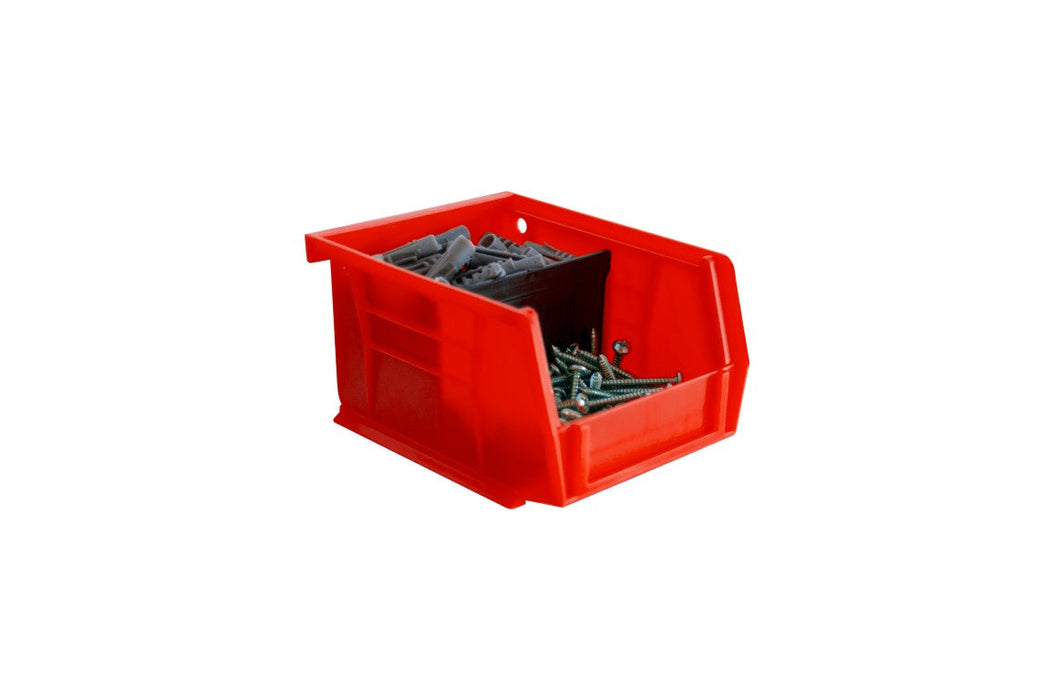 PB30210-17 Hook-On-Bin, 4 X 5 X 3, Red