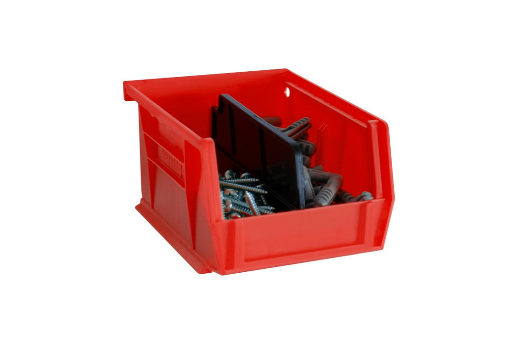 PB30210-17 Hook-On-Bin, 4 X 5 X 3, Red