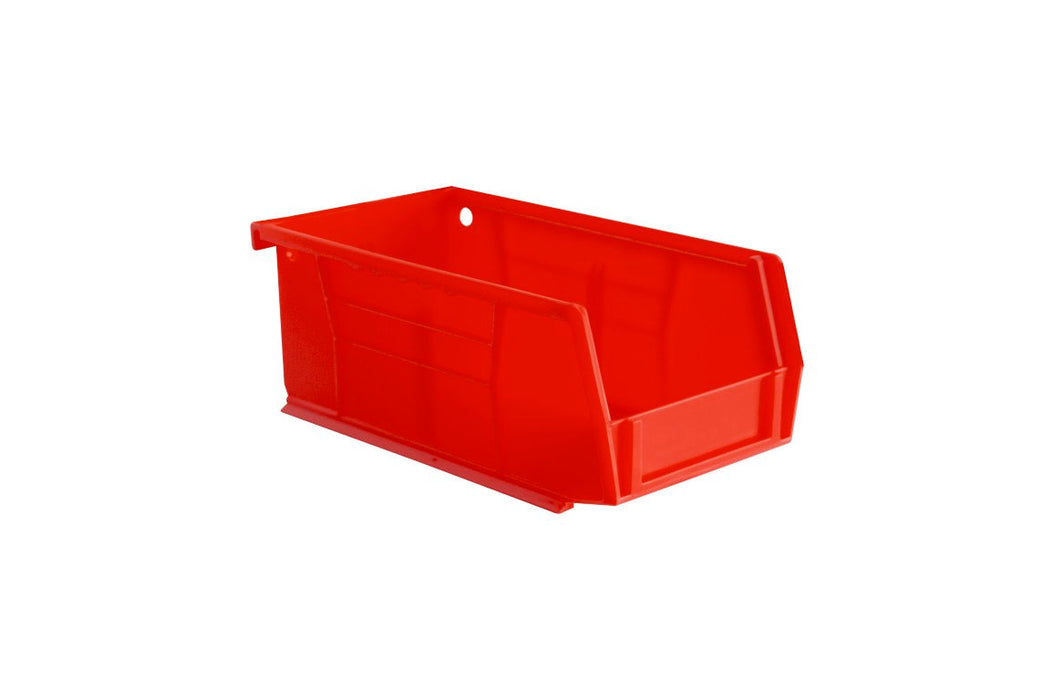 PB30220-17 Hook-On-Bin, 4 X 7 X 3, Red