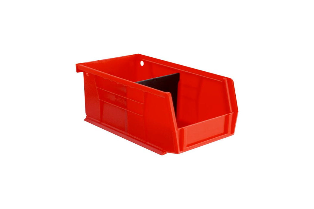 PB30220-17 Hook-On-Bin, 4 X 7 X 3, Red