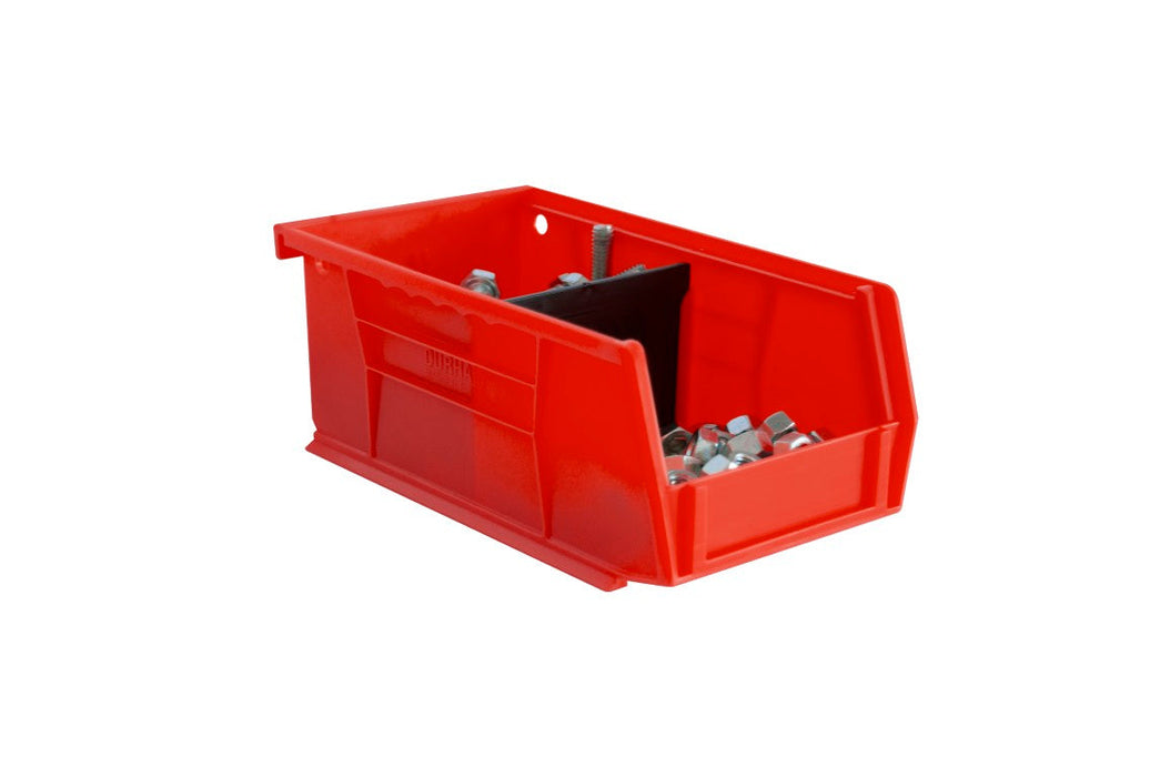 PB30220-17 Hook-On-Bin, 4 X 7 X 3, Red