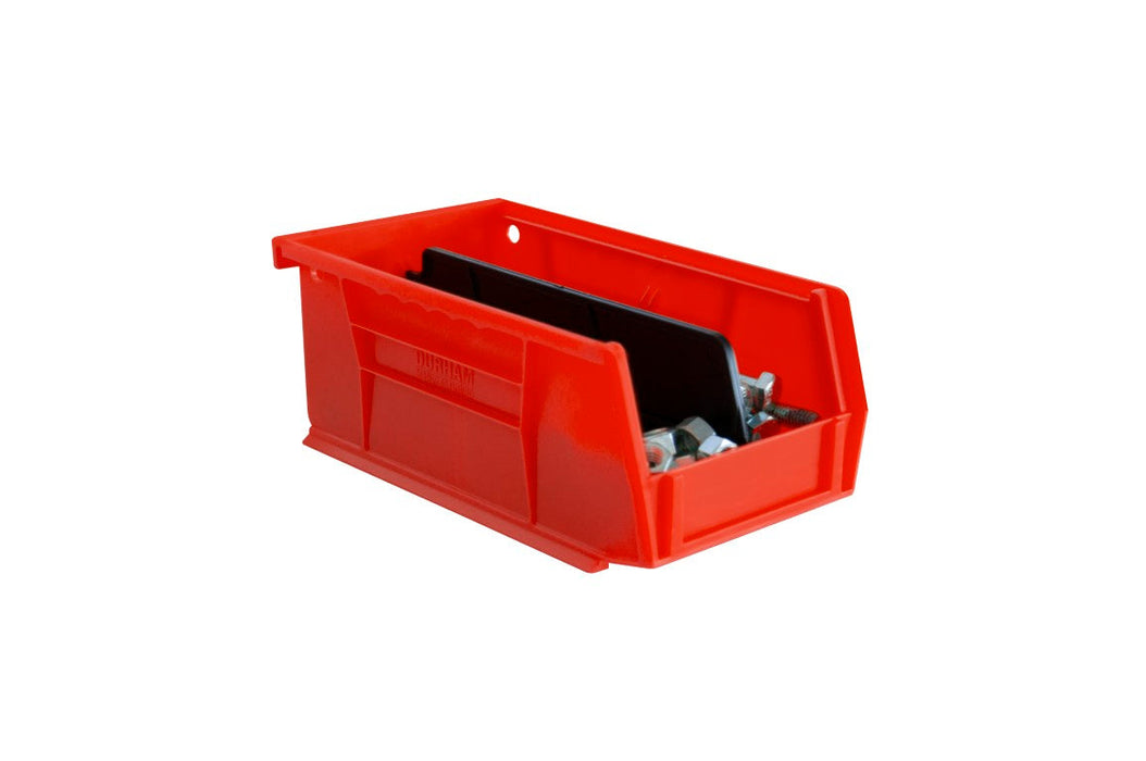 PB30220-17 Hook-On-Bin, 4 X 7 X 3, Red