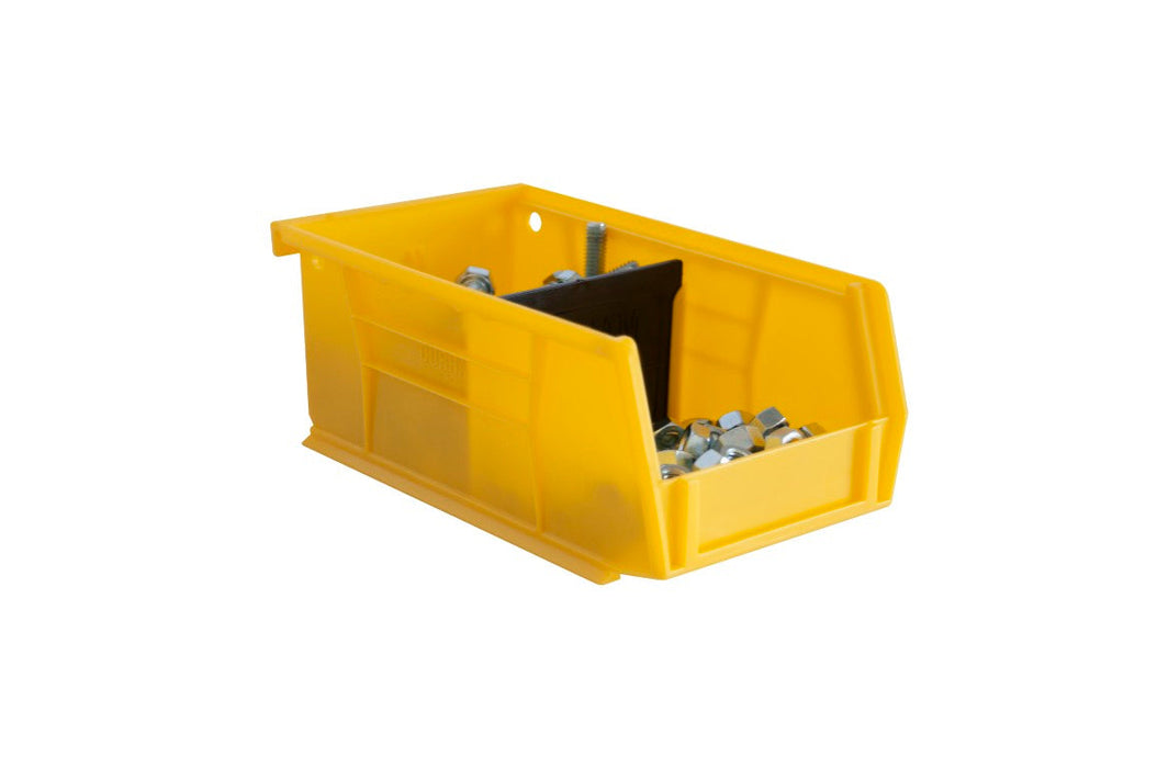 PB30220-21 Hook-On-Bin, 4 X 7 X 3, Yellow