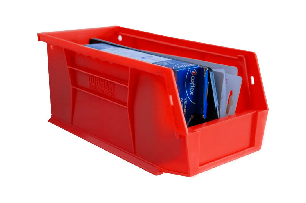 PB30230-17 Hook-On-Bin, 6 X 11 X 5, Red