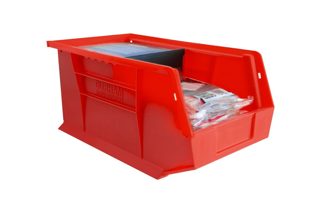 PB30240-17 Hook-On-Bin, 8 X 15 X 7, Red