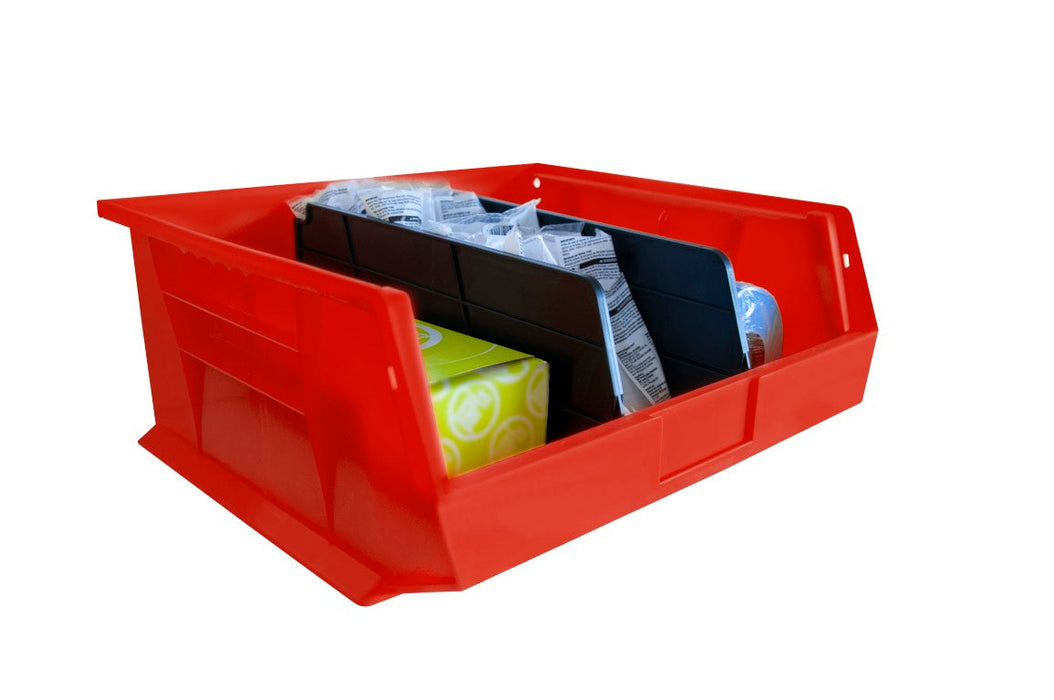PB30250-17 Hook-On-Bin, 16 X 15 X 7, Red