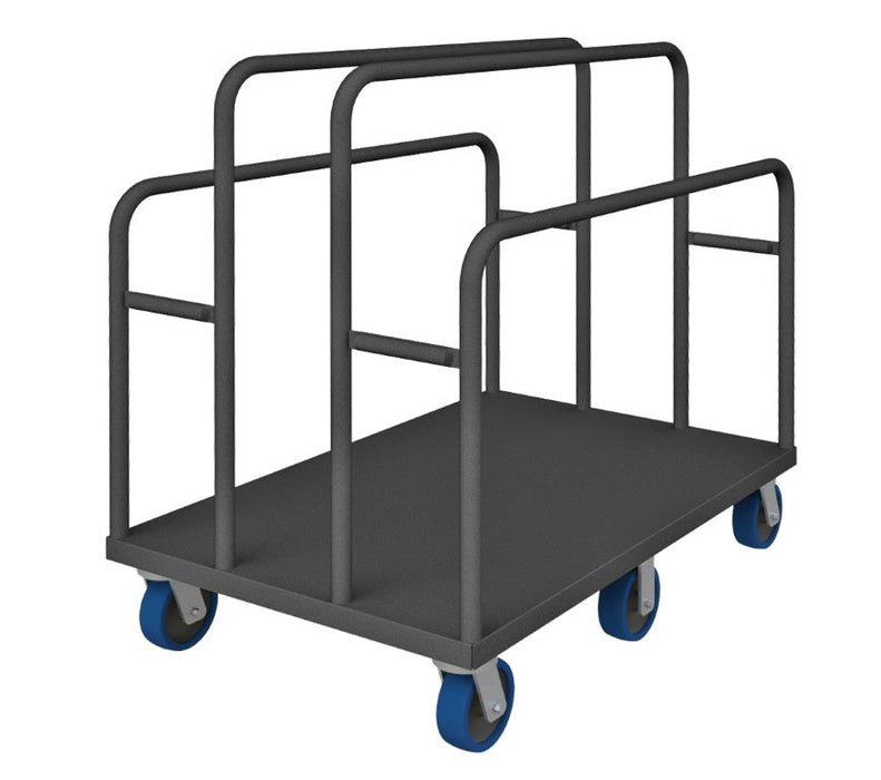 PM6W-3048-6PU-95 Panel Moving Truck, 4 Welded Dividers