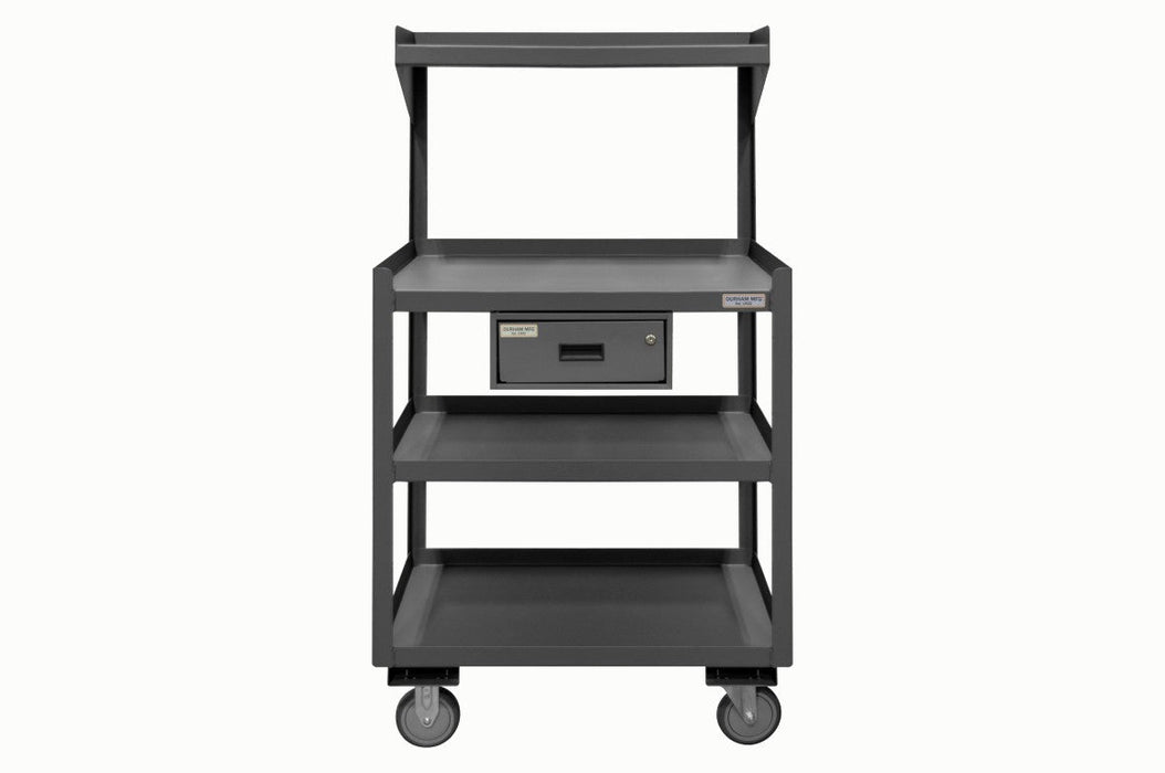 PSD-2430-4-D-95 Portable Shop Desk, 4 Shelf, 1 Drawer
