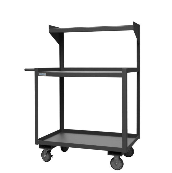PSD-2436-3-2D-95 Portable Shop Desk, 3 Shelf, 2 Drawer
