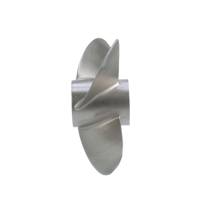 Quicksilver Bravo Three 15.5" Diameter X 24" Pitch, 4-Blade Stainless Steel Propeller, Left Hand Rotation, Matte Finish