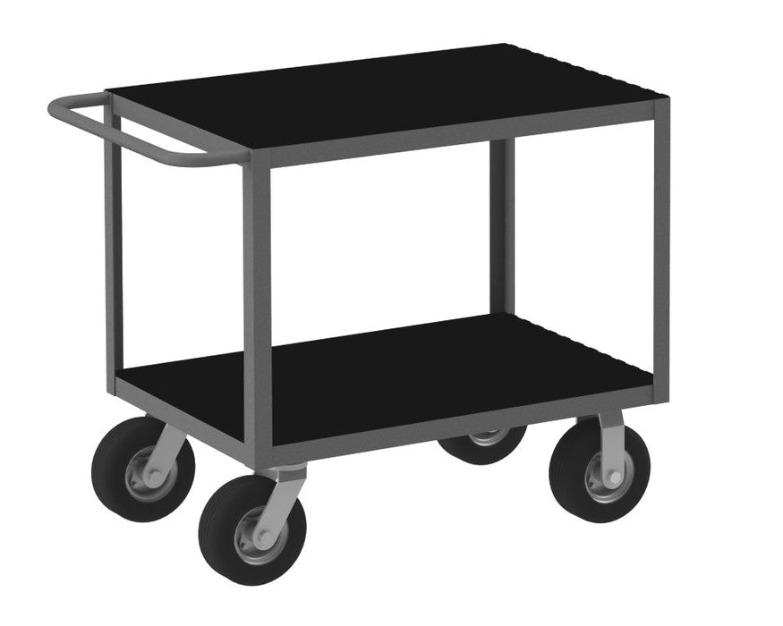 RIC-2436-2-95 Instrument Cart, 2 Flush Shelves