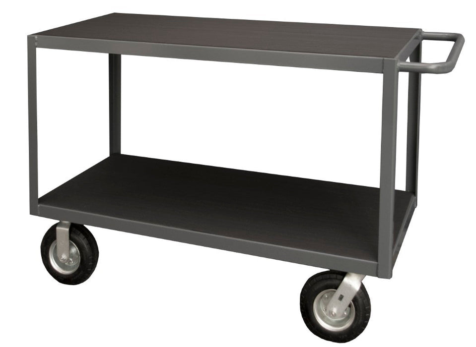 RIC-3048-2-95 Instrument Cart, 2 Flush Shelves