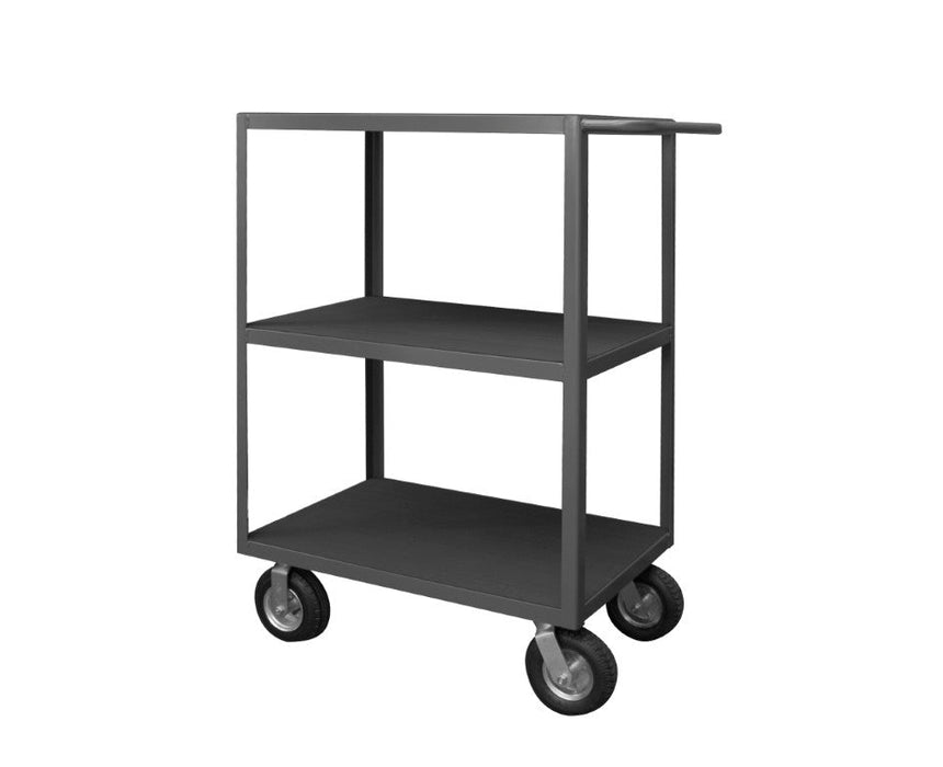 RIC-306050-3-95 Instrument Cart, 3 Flush Shelves