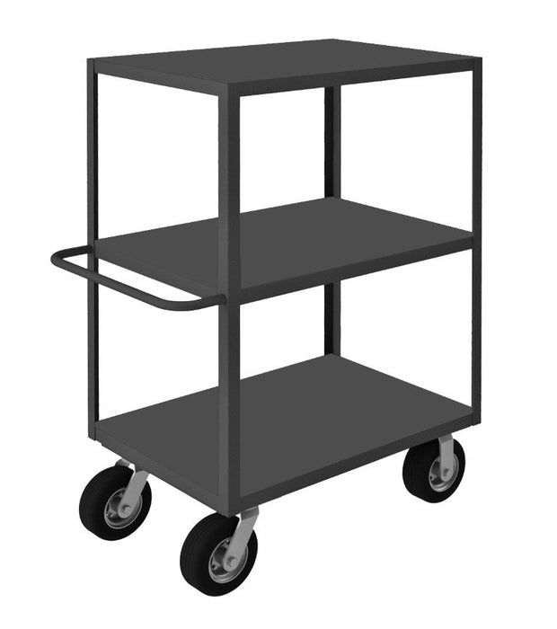RICNM-243645-3-95 Instrument Cart, 3 Flush Shelves