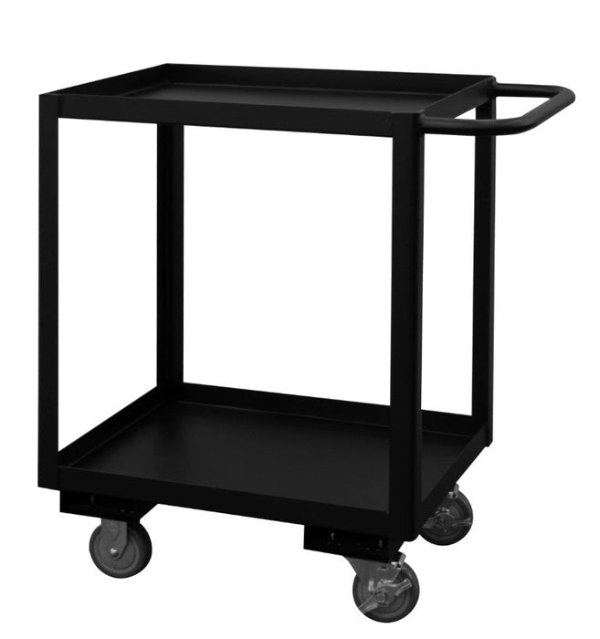 RSC-182433-2-4PU-08T Stock Cart, 2 Shelves, 18 x 24
