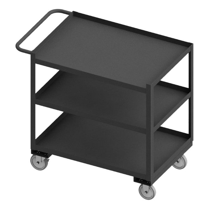 RSC-2436-3-1TLD-95 Stock Cart, 3 Shelves, 24 x 36, Gray