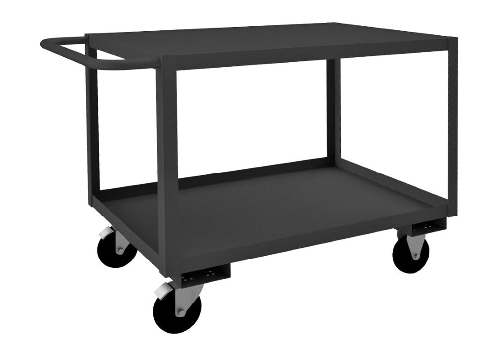 RSC-243630-2-TLD-5PO-95 Stock Cart, 2 Shelves, 24 x 36